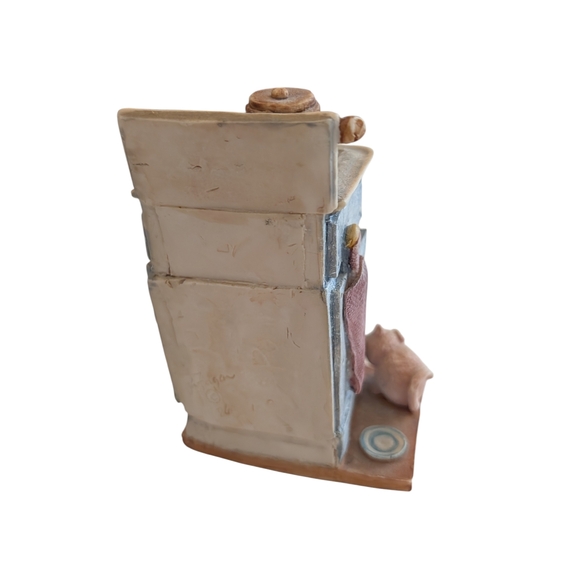 Vintage Colour Box Cats Gas Stove by Peter Fagan – 1983 Hand painted In Scotland - Picture 5 of 15